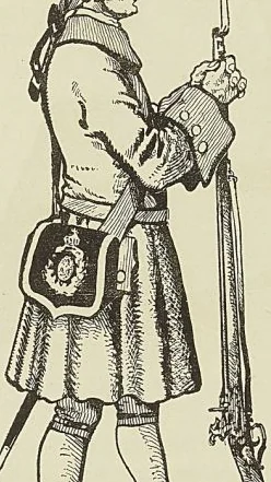 UNIFORME DU RÉGIMENT DE CARIGNAN-SALTÈRES, d’après une réconstitution exécutée pour l’expo-