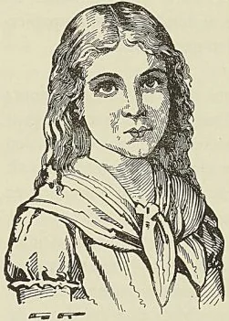 MADEMOISELLE DE VERCHÈRES, d’après une miniature appartenant au docteur Doughig, Ottawa