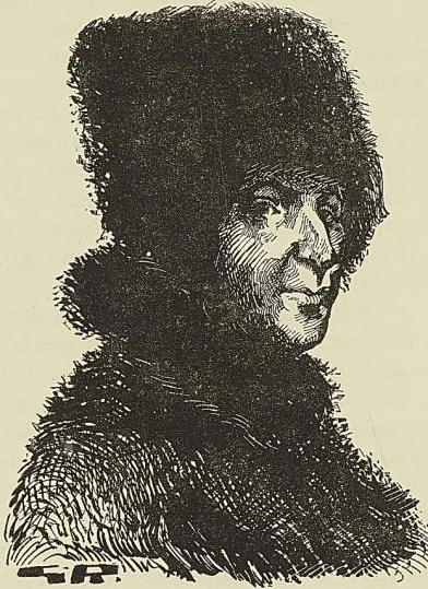 WASHINGTON EN TRAPPEUR, d’après le portrait de Theaton, collection du comte Dillon