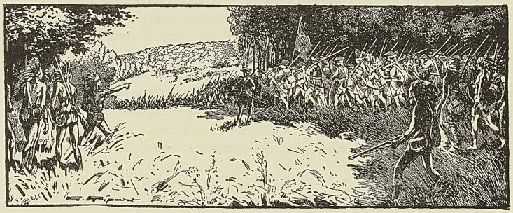 LA COLONNE BRADDOCK DANS LA VALLÉE DU POTOMAC
