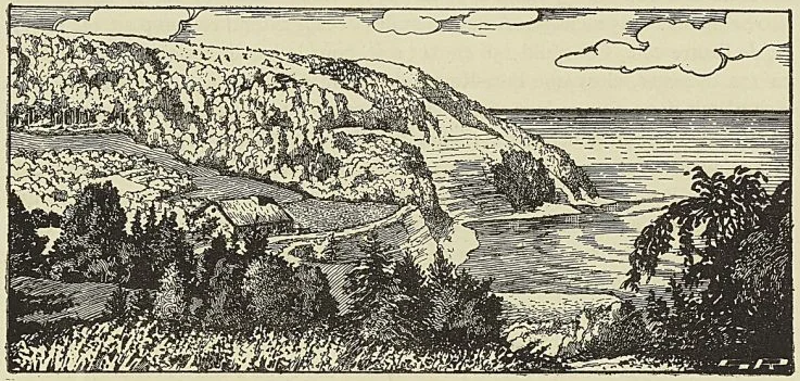 CAP BLOMIDON A L’ENTRÉE DU BASSIN DES MINES