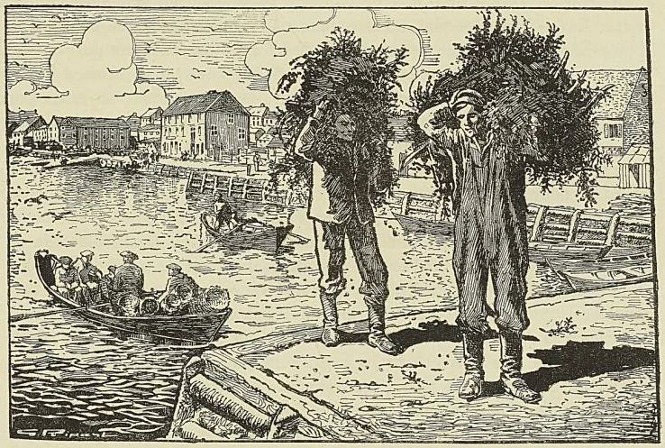 MARCHANDS DE SPRUCE SUR LE PORT