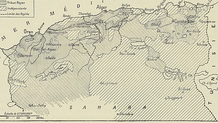L’ALGÉRIE TURQUE, d’après L. Rinn