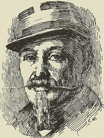 LE GÉNÉRAL CHANZY, d’après le tableau de Carrière
