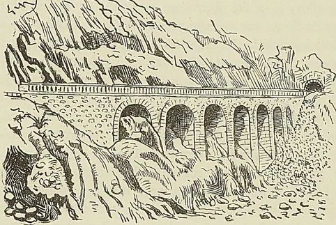LE VIADUC ET LE TUNNEL DE LA CHIFFA