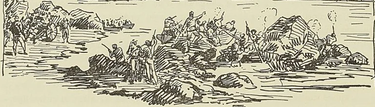 DÉLIVRANCE DE MÉDINE (D’après un croquis de Mage).