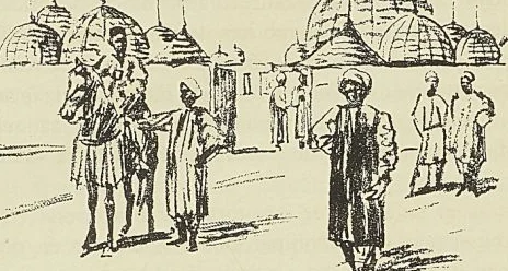 PALAIS DU SULTAN GAOURANG, document de la mission Gentil