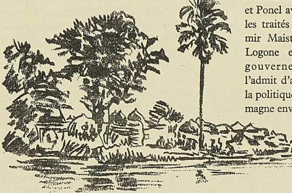 VILLAGE DE GARENKI SUR LE BAHR SARA, mission Maistre