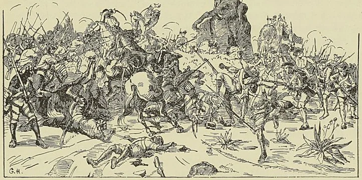 COMBAT DE MAINVILLE A SADRAS. (G. Hanotaux fils.)