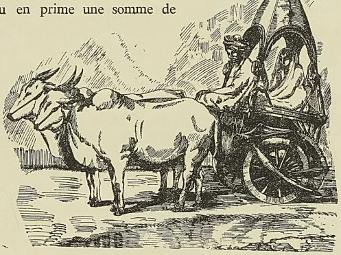 CHAR INDOU, d’après le Tour du Monde. (A. Reiss.)