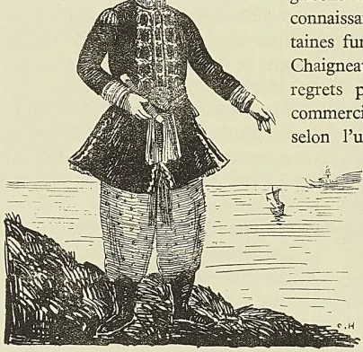 CHAIGNEAU EN COSTUME DE MANDARIN