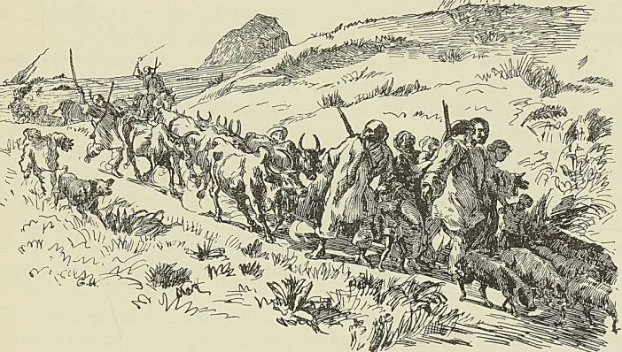 PIRATES TONKINOIS, d’après un dessin de Burnand, Tour du Monde