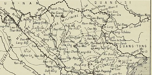 CARTE DES TERRITOIRES MILITAIRES