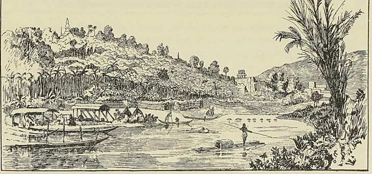 VUE DU NAM-KAN, LOUANG-PRABANG, frontispice