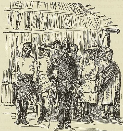 TSIEVALA CHEF DE BÉLALITRA, d’après Catat : Voyage à Madagascar