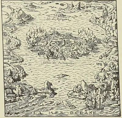 (1560), d’après Thevet, Cosmographie (1575)