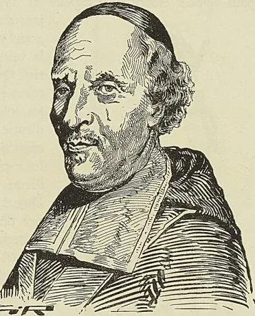 MONSEIGNEUR DE LAVAL, d’après une gravure de la Bibliothèque nationale