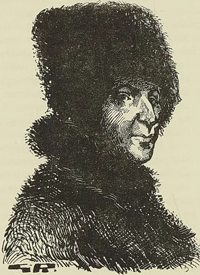 WASHINGTON EN TRAPPEUR, d’après le portrait de Theaton, collection du comte Dillon