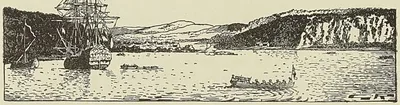 VUE DU CAP ROUGE SUR LA RIVIÈRE SAINT-LAURENT, d’après un dessin de Hervey Smyth