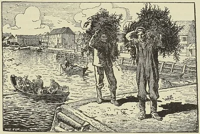 MARCHANDS DE SPRUCE SUR LE PORT