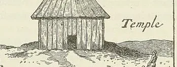 MŒURS DE LA TRIBU DES NATCHEZ, gravure du XVIIIe siècle