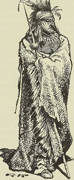 INDIEN RENARD, d’après Karl Bodmer