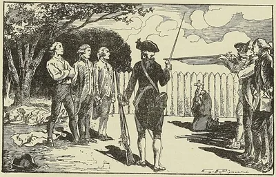 EXÉCUTION DE NOYAN ET DE DEUX CONJURÉS FRANÇAIS