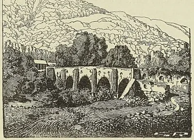SAINT-DOMINGUE, PONT FRANÇAIS DU XVIIIE SIÈCLE