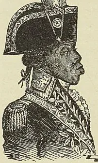 TOUSSAINT LOUVERTURE, lithographie de A. Parey