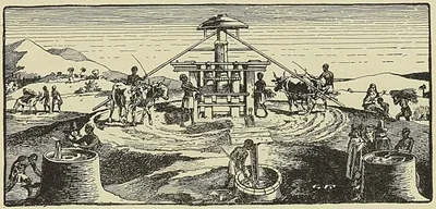 MOULIN A SUCRE DU DIX-HUITIÈME SIÈCLE