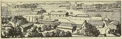 VUE DE L’ENTRÉE DU PORT DE CAYENNE, frontispice