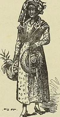FEMME GUYANAISE, cul-de-lampe