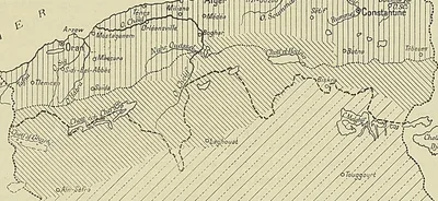 LE TELL, LES STEPPES ET LE SAHARA