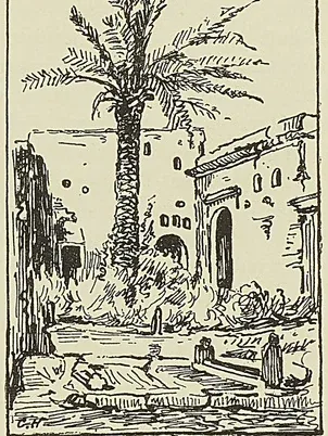 CIMETTÈRE MAURE A BAL-EL-OUED, d’après de Longuemar