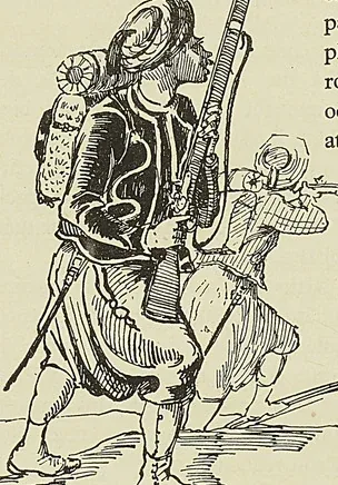 LES ZOUAVes, d’apres Raffet