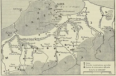 LA COLONISATION DU SAHEL ET DE LA MITIDJA EN 1839