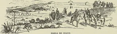 SMALA DE SPAHIS, d’après un croquis de M. Gaby