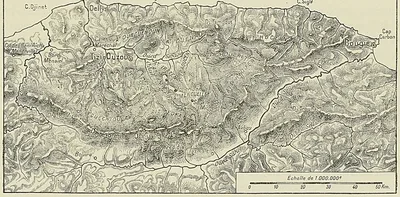 CARTE DE LA KABYLIE