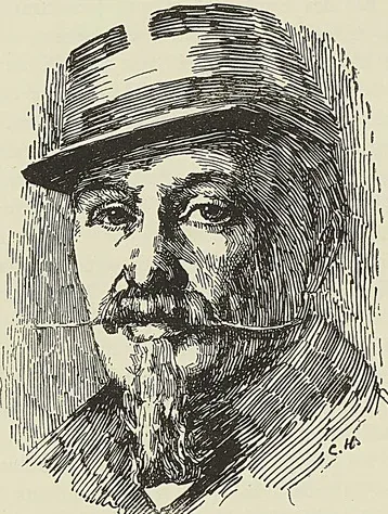 LE GÉNÉRAL CHANZY, d’après le tableau de Carrière