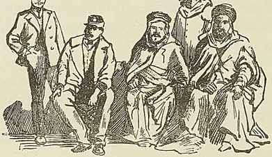 LA MISSION FLATTERS, d’après un document de l’Illustration