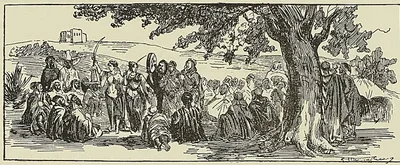 LA DANSE ARABE, d’après Illustration (1857), frontispice