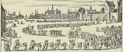 PROCESSION DU RETOUR DES CAPTIFS CHRÉTIENS (D’après HISTORIE VoN Barbaryen.)