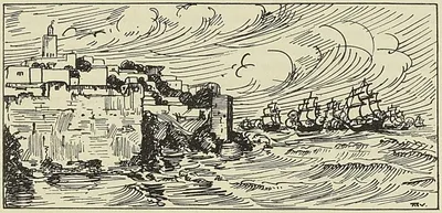 LA FLOTTE DE CHATEAU-RENAUD DEVANT SALÉ (1680)