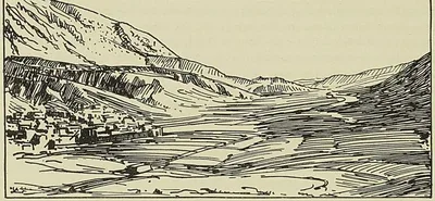 LE KSAR DES AïT-YAcOUB, croquis d’après nature