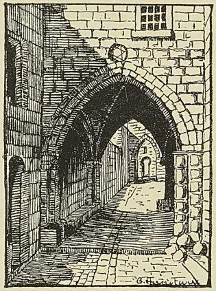 PORTE DE TRIPOLI DE SYRIE, dessin de G. HANOTAUx fils