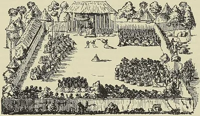 COURONNEMENT DU ROI DE JUDA, d’après le Voyage du chevalier des Marchais