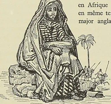RENÉ CAILLIÉ EN MENDIANT ARABE