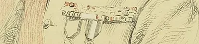LE GÉNÉRAL ARCHINARD Dessin aux trois crayons de Madame G. HANOTAUX fils.