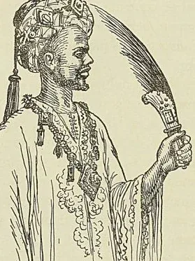 SAMORI, d’après un croquis du lieutenant Plat