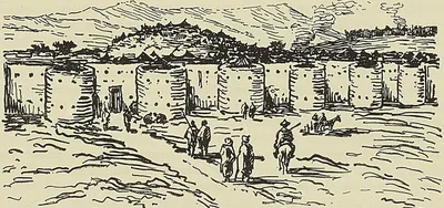 SIKASSO, d’après un dessin du Tour du monde